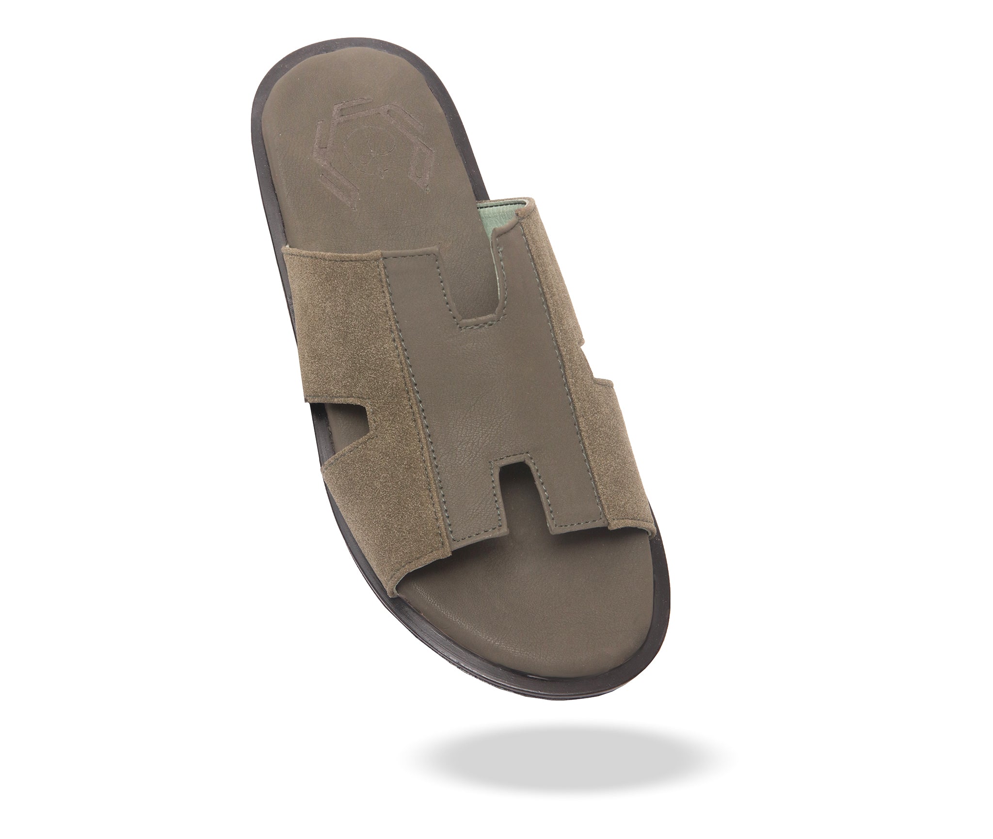 OLIVE GREEN 'H'  - MEN SOFTY