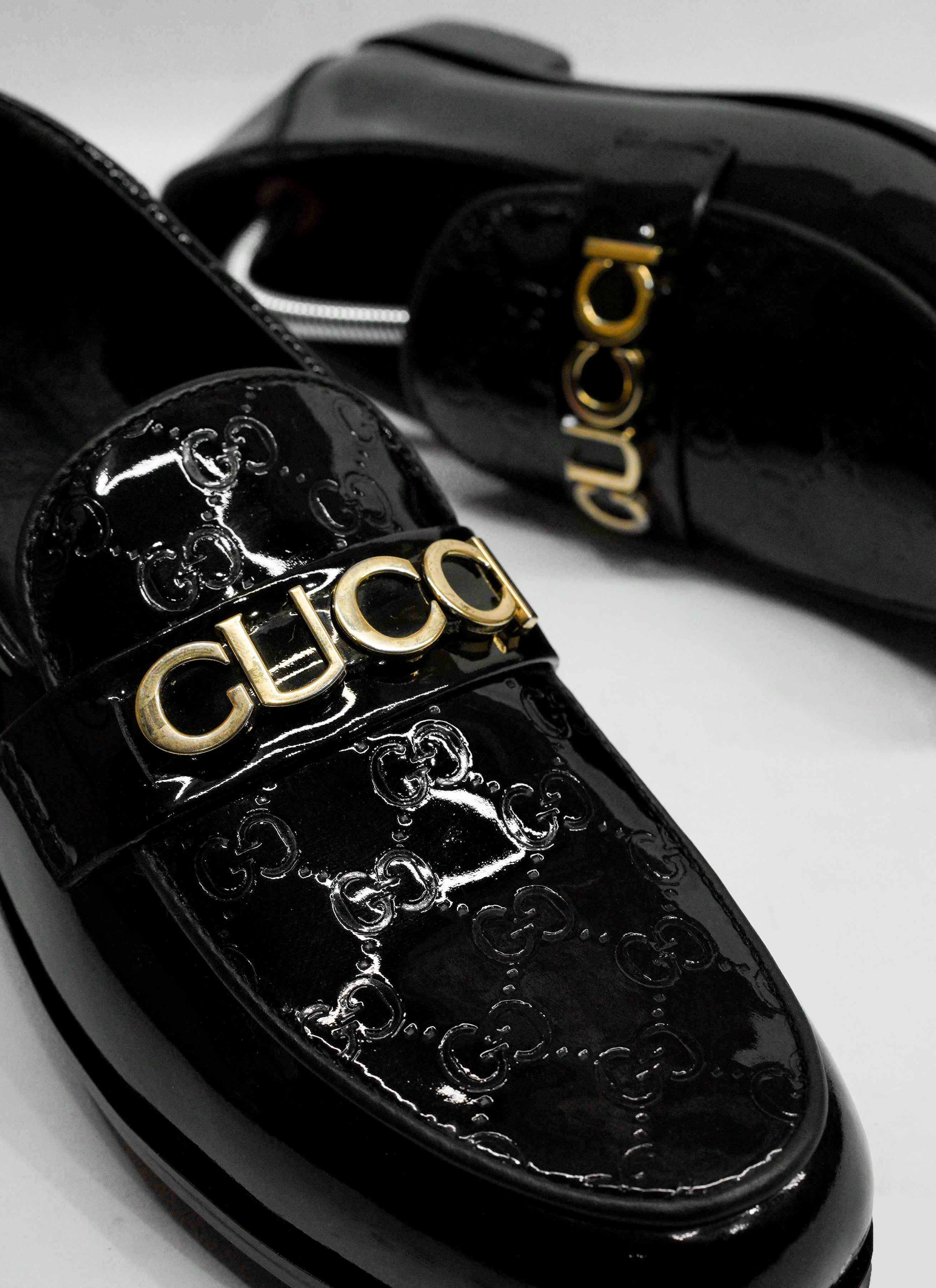 DOUBLE GG'GD ( PTNT BLACK )